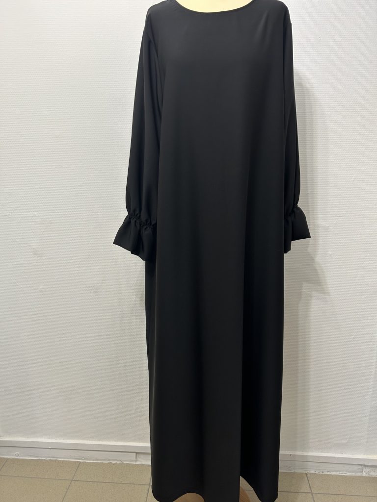 .Abaya en soie medine